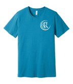 Bella Canvas  Short Sleeve Tee - Heather Aqua- BC3001cvc