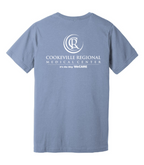 Bella Canvas Jersey Short Sleeve Tee - Heather Blue- BC3001cvc