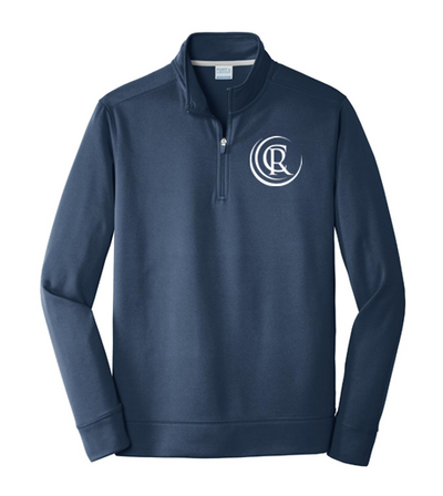 Performance Fleece 1/4-Zip Pullover Navy- PC590Q
