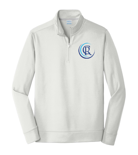 Performance Fleece 1/4-Zip Pullover Silver - PC590Q