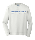 Performance Fleece Crewneck Sweatshirt Silver- PC590