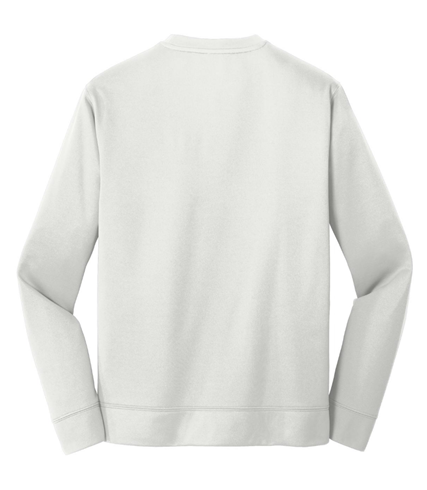 Performance Fleece Crewneck Sweatshirt Silver- PC590