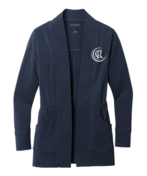 Microterry Cardigan Navy- LK825