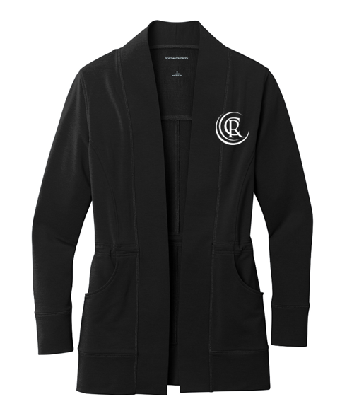 Microterry Cardigan Black- LK825