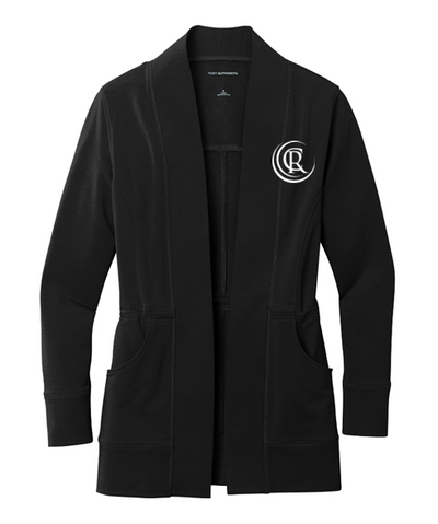 Microterry Cardigan Black- LK825