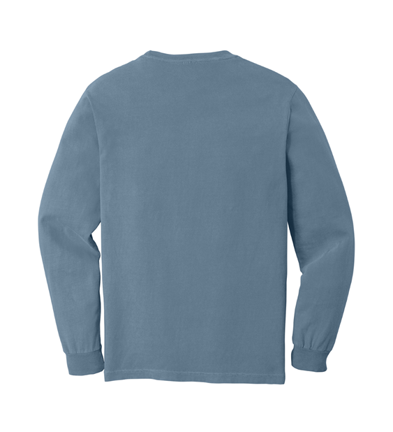 Comfort Colors Long Sleeve T-Shirt - 6014 - Blue Jean