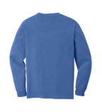 Comfort Colors Long Sleeve T-Shirt - 6014 - Flo Blue