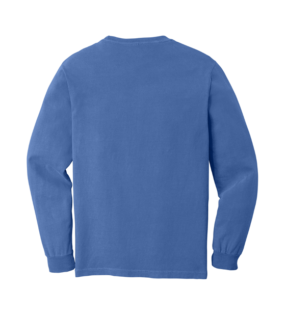 Comfort Colors Long Sleeve T-Shirt - 6014 - Flo Blue
