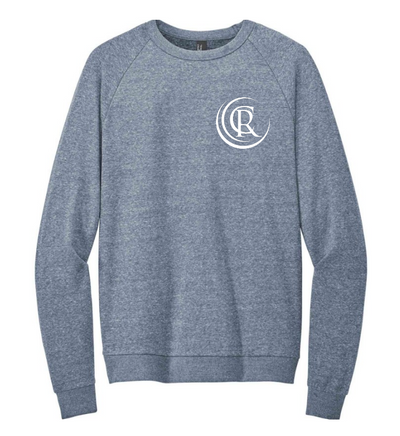 Fleece Crewneck Sweatshirt Navy Frost DT1304