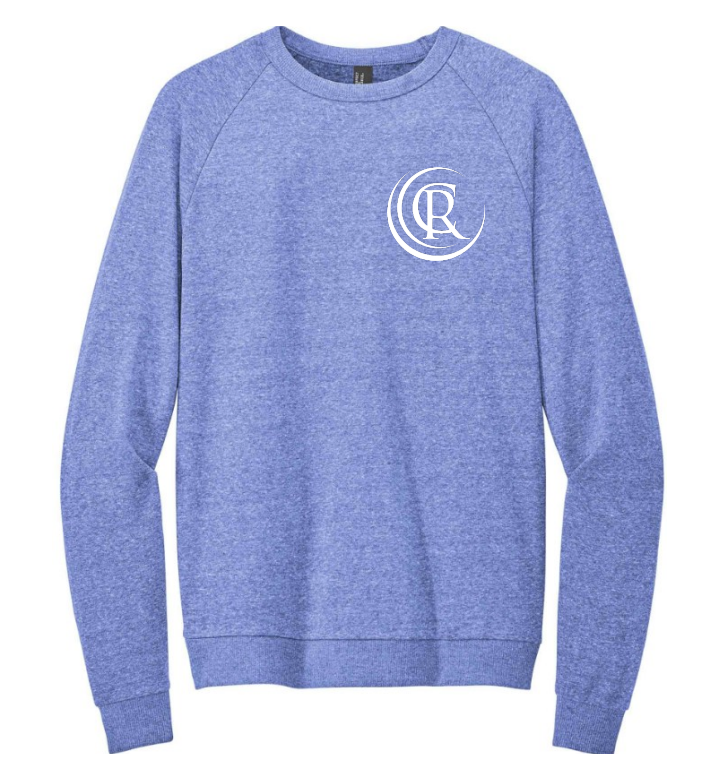 Fleece Crewneck Sweatshirt Royal Frost DT1304