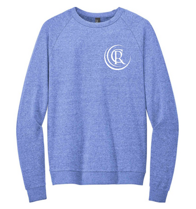 Fleece Crewneck Sweatshirt Royal Frost DT1304