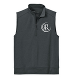 Double Knit 1/4-Zip Vest Grey Steel Heather K880V