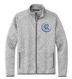 Sweater Fleece Jacket F232 Grey Heather