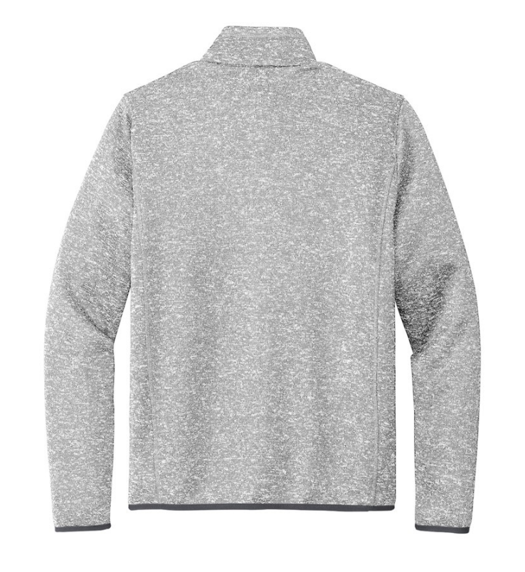 Sweater Fleece Jacket F232 Grey Heather