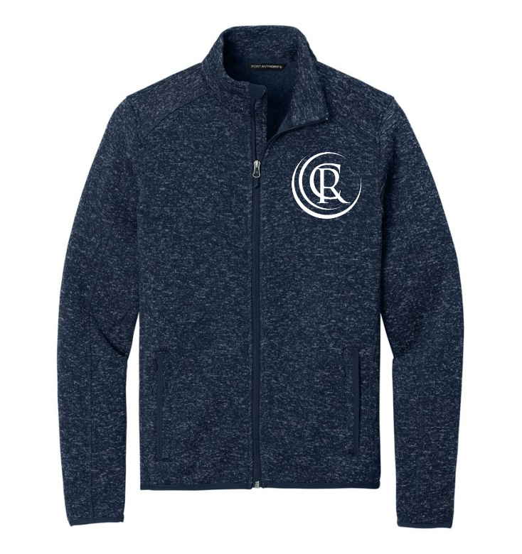 Sweater Fleece Jacket F232 River Blue Navy