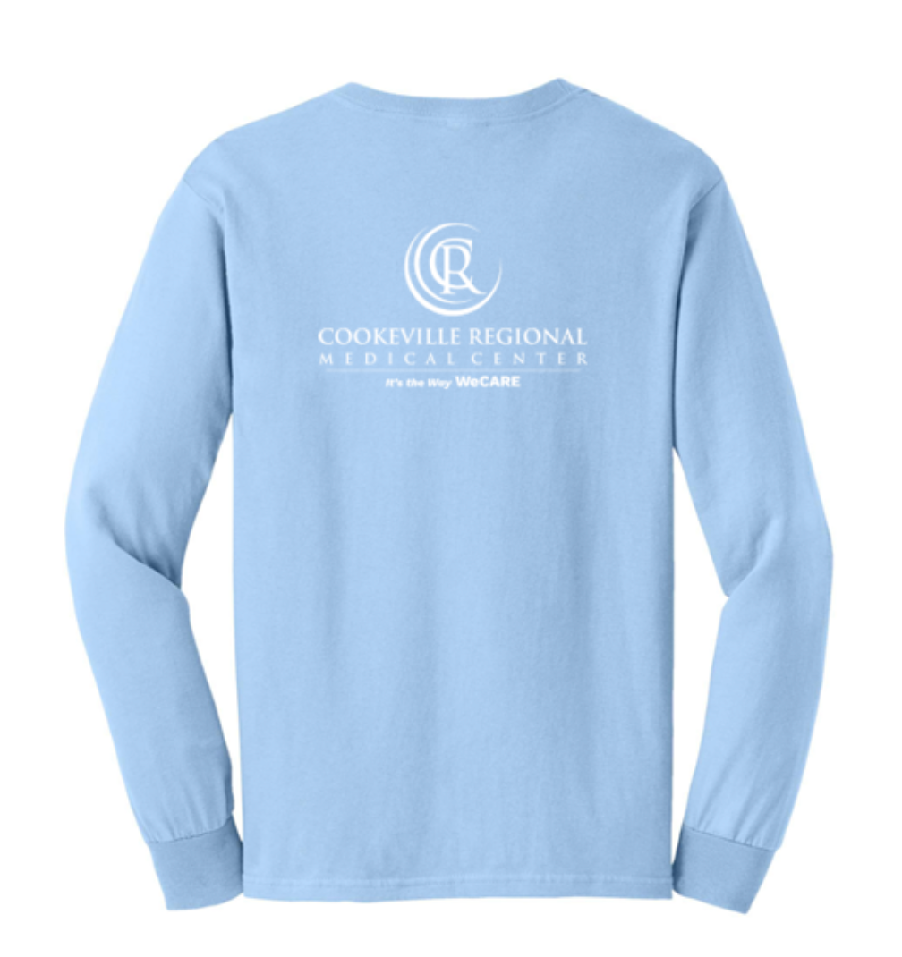 Long Sleeve T-Shirt Light Blue- G2400