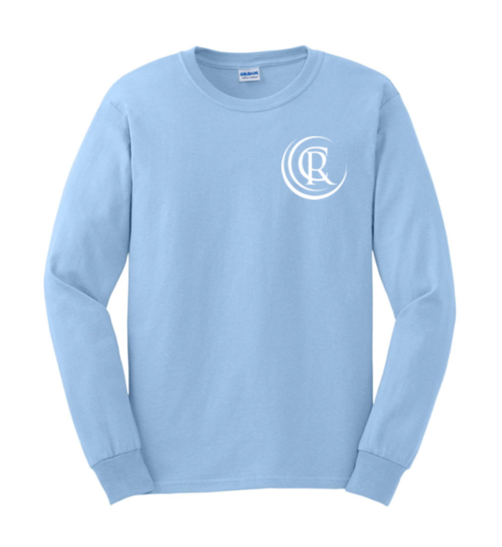 Long Sleeve T-Shirt Light Blue- G2400