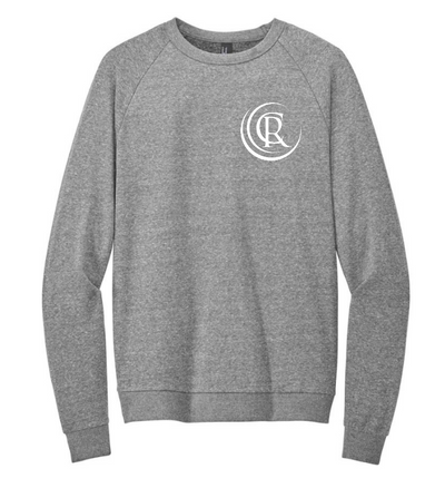 Fleece Crewneck Sweatshirt Grey Frost DT1304