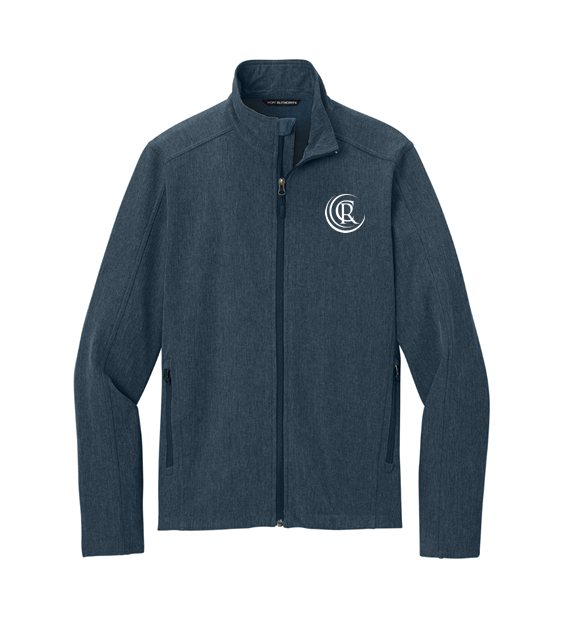 Soft Shell Core Jacket - J317 - Heather Navy