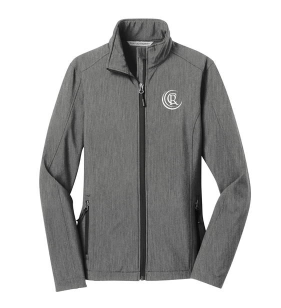Soft Shell Core Jacket Women's - L317 - Heather Grey