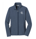 Soft Shell Core Jacket Women's - L317 - Heather Navy