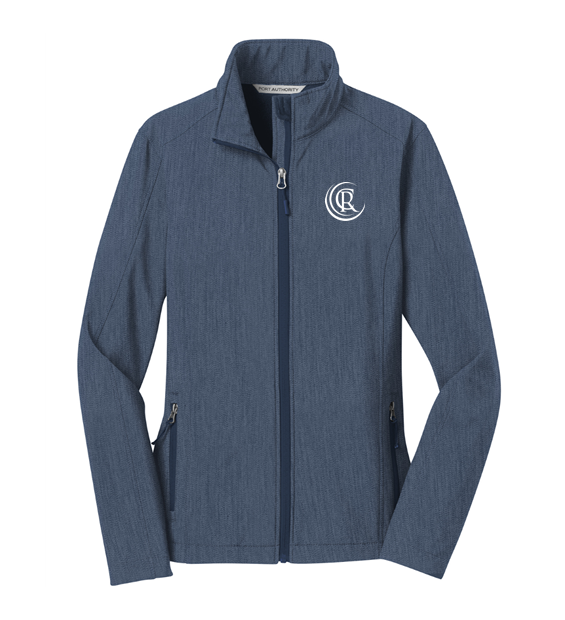 Soft Shell Core Jacket Women's - L317 - Heather Navy