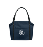 Matte Oxford Tote - BG472 - River Blue Navy