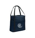 Matte Oxford Tote - BG472 - River Blue Navy