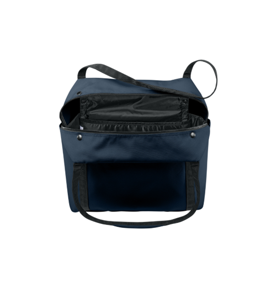 Matte Oxford Tote - BG472 - River Blue Navy