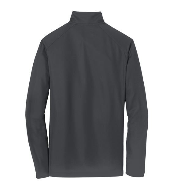 Mens Pinpoint Mesh 1/2-Zip K806 - Battleship Grey