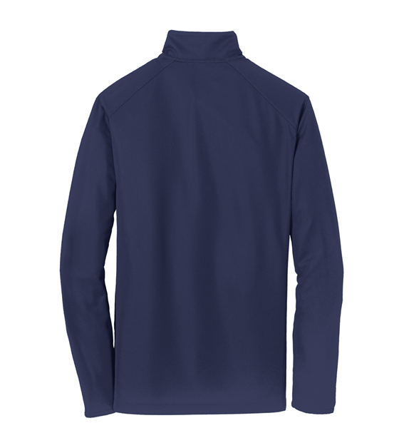 Mens Pinpoint Mesh 1/2-Zip K806 - True Navy